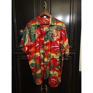 Rima Hawaiian shirt, Lot Of 2 , 2XL,ST Kitts & Nevis, Us Virgin Island,  Cruise,
